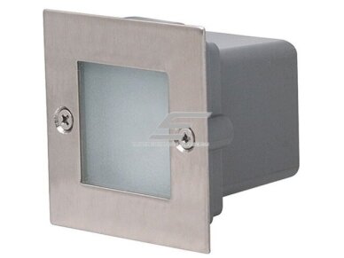 LED prevencinis įleidžiamas šviestuvas | 0,9W | 230V | mėlynos šviesos | 46lm | 70x70x58mm | narkotinių medžiagų prevencijai | IP54 | Horoz | HL951L BLUE | 8699303411563