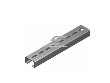 U formos profilis | 2000x40x22x1,5mm | perforuotas | plieninis | pilkas | BAKS | CMP41H21/2 | 151031 U formos profilis | 2000x40x22x1,5mm | perforuotas | plieninis | pilkas | BAKS | CMP41H21/2 | 151031