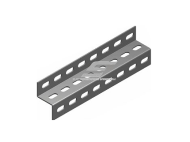 Z formos profilis | 2000x25x25x25x1,2mm | perforuotas | plieninis | cinkuotas | pilkas | BAKS | ZD25H25/2 | 0630120