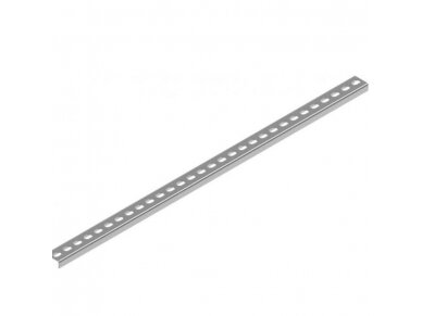 U formos profilis | 2000x28x12x1,5mm | perforuotas | plieninis | pilkas | BAKS | CP28H12/2 | 151045 U formos profilis | 2000x28x12x1,5mm | perforuotas | plieninis | pilkas | BAKS | CP28H12/2 | 151045