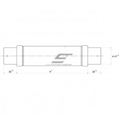 High voltage fuse | 50A | 12kV | 292mm | Eti VVT-D3 1 High voltage fuse | 50A | 12kV | 292mm | Eti VVT-D3 1