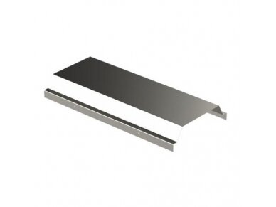 Kabelinių kopėčių dangtis | 1500x202x79mm | nerūdijančio plieno | pilkas | MEKA | HST SK-200 L=1500 | 1430362 Kabelinių kopėčių dangtis | 1500x202x79mm | nerūdijančio plieno | pilkas | MEKA | HST SK-200 L=1500 | 1430362