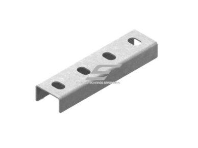 U formos jungtis profiliui | 180x45x41x1,5mm | perforuota | plieninė | pilka | BAKS | LC41H41 | 0644411 U formos jungtis profiliui | 180x45x41x1,5mm | perforuota | plieninė | pilka | BAKS | LC41H41 | 0644411