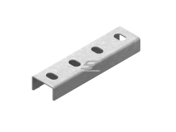 U formos jungtis profiliui | 180x47x24x1,5mm | perforuota | plieninė | pilka | BAKS | LCM41H21 | 0644101 U formos jungtis profiliui | 180x47x24x1,5mm | perforuota | plieninė | pilka | BAKS | LCM41H21 | 0644101
