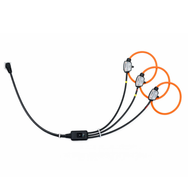 3-in-1 flexible Rogowski coil | 2500 A | 85 mV/kA | 2 m cable | RJ45 / RJ12 | NRC-150 coil model | STP-2.5K 3-in-1 flexible Rogowski coil | 2500 A | 85 mV/kA | 2 m cable | RJ45 / RJ12 | NRC-150 coil model | STP-2.5K