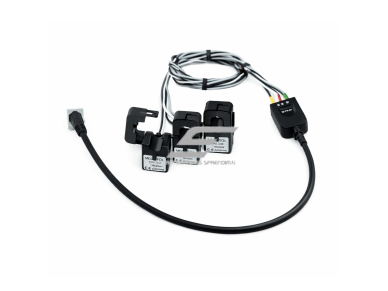 3-in-1 atveriamas srovės transformatorius | 100 A | 3 fazės | 333 mV | RJ45 / RJ12 | 1 m kabelis | SCT-016 modelis | STP-100