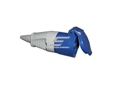 Pramoninis nešiojamas lizdas | 3P | 16A | 200–250V | 6h | IP44 | Walther