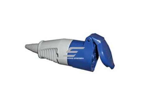 Pramoninis nešiojamas lizdas | 3P | 16A | 200–250V | 6h | IP44 | Walther Pramoninis nešiojamas lizdas | 3P | 16A | 200–250V | 6h | IP44 | Walther