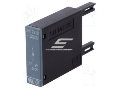 Viršįtampio slopintuvas kontaktoriams | 12-250V | SIEMENS | 3RT2916-DG00 Viršįtampio slopintuvas kontaktoriams | 12-250V | SIEMENS | 3RT2916-DG00