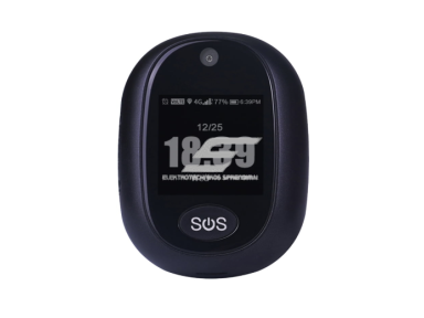 4G GPS SOS asmeninis pavojaus mygtukas | su vietos sekimu | juodas | Geo-Fence apsauga | realaus laiko sekimas | ABS plastikas 4G GPS SOS asmeninis pavojaus mygtukas | su vietos sekimu | juodas | Geo-Fence apsauga | realaus laiko sekimas | ABS plastikas