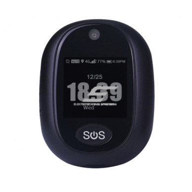 4G GPS SOS personal emergency button | with location tracking | black | Geo-Fence protection | real-time tracking | ABS plastic 4G GPS SOS personal emergency button | with location tracking | black | Geo-Fence protection | real-time tracking | ABS plastic