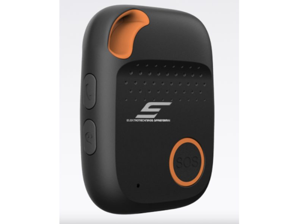 SOS asmens saugos mygtukas | su kritimo aptikimu | 4G LTE + GPS realaus laiko sekimas | juodas | IPX7 | EV-04 2