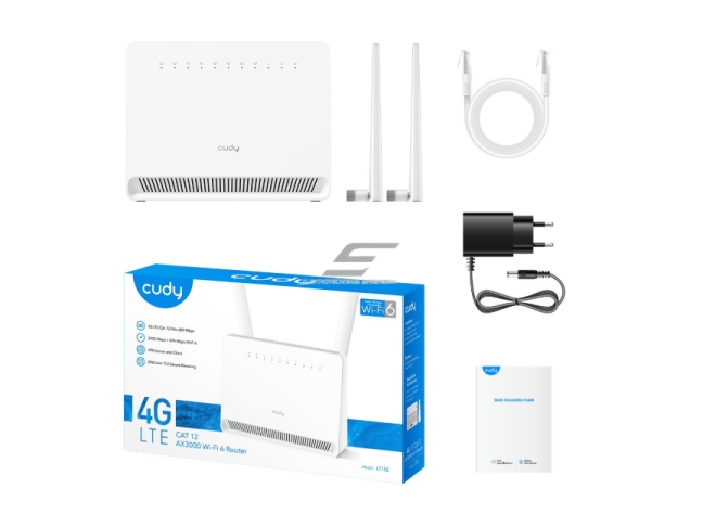 4G LTE maršrutizatorius | Wi-Fi 6 | iki 2,4 Gbps | 2 x gigabitiniai LAN prievadai | 2×2 MIMO technologija | platus veikimo nuotolis 2 4G LTE maršrutizatorius | Wi-Fi 6 | iki 2,4 Gbps | 2 x gigabitiniai LAN prievadai | 2×2 MIMO technologija | platus veikimo nuotolis 2
