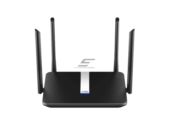 Maršrutizatorius | Wi-Fi 6 | AX1800 klasės greitis | Cudy Mesh palaikymas | iki 80 įrenginių | MU-MIMO technologija