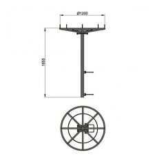 Guy wires | Crossarm braces | Stork nest platforms Guy wires | Crossarm braces | Stork nest platforms