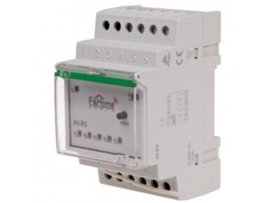 Modulinė 5 radio kanalų rėle | 230V | DIN | F&F | rH-R5