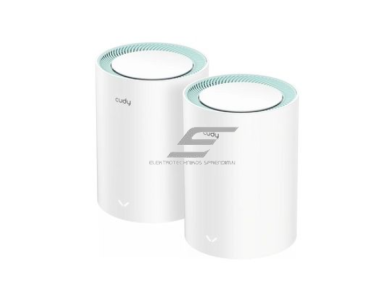Wi-Fi Mesh maršrutizatorių sistema | 2vnt. | Wi-Fi 6 | iki 170 m² | gigabitiniai LAN/WAN prievadai | didelis palaikomų įrenginių skaičius