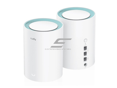 Wi-Fi Mesh maršrutizatorių sistema | 2vnt. | Wi-Fi 6 | iki 170 m² | gigabitiniai LAN/WAN prievadai | didelis palaikomų įrenginių skaičius 1 Wi-Fi Mesh maršrutizatorių sistema | 2vnt. | Wi-Fi 6 | iki 170 m² | gigabitiniai LAN/WAN prievadai | didelis palaikomų įrenginių skaičius 1