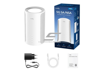 5G maršrutizatorius | bevielio tinklo skleidėjas | Wi-Fi 6 | 5G Rel. 16 | 2.4 GHz + 5 GHz | iki 2402 Mbps | 3 x gigabitiniai LAN prievadai 2 5G maršrutizatorius | bevielio tinklo skleidėjas | Wi-Fi 6 | 5G Rel. 16 | 2.4 GHz + 5 GHz | iki 2402 Mbps | 3 x gigabitiniai LAN prievadai 2