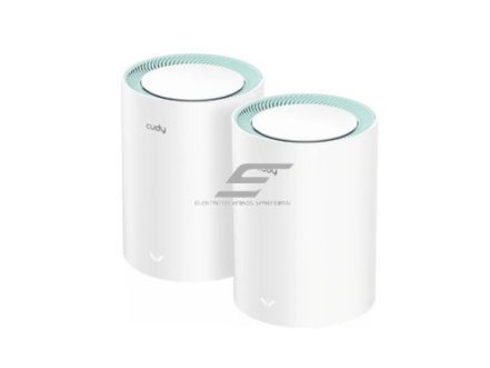 Wi-Fi Mesh maršrutizatorių sistema | 2vnt. | Wi-Fi 6 | iki 170 m² | gigabitiniai LAN/WAN prievadai | didelis palaikomų įrenginių skaičius