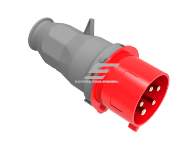 Kištukas | pramoninis | nešiojamas | ant laido | 5P | 32A | 380/400V | 3P+N+E | 6h | IP44 | SOLERA | 936154AB Kištukas | pramoninis | nešiojamas | ant laido | 5P | 32A | 380/400V | 3P+N+E | 6h | IP44 | SOLERA | 936154AB