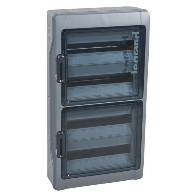 Surface-Mounted Modular Hermetic Panel for Above-Plaster Installation IP65 PLEXO Legrand 8 Surface-Mounted Modular Hermetic Panel for Above-Plaster Installation IP65 PLEXO Legrand 8