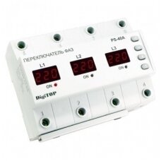 Phase switch modular | mounted in electrical distribution boxes | panels Phase switch modular | mounted in electrical distribution boxes | panels