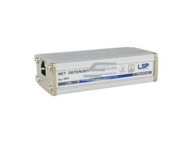 Duomenų linijų viršįtampių ribotuvas | 1kA | 58V | RJ45 | IP20 | DT-CAT 6A/EA Duomenų linijų viršįtampių ribotuvas | 1kA | 58V | RJ45 | IP20 | DT-CAT 6A/EA