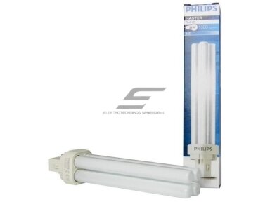 Kompaktinė liuminescencinė lempa  26W G24q-3 Philips