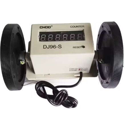 Digital Length Measuring Counter | with rubber roller | 6 digits | DC24V / AC220V | DJ96-S 2 Digital Length Measuring Counter | with rubber roller | 6 digits | DC24V / AC220V | DJ96-S 2