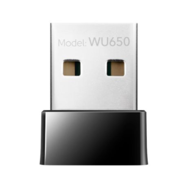 Wi-Fi USB adapter | stable and fast wireless connection | 2.4GHz + 5GHz | Mini USB 2.0 | 600 Mbps | CUDY WU650