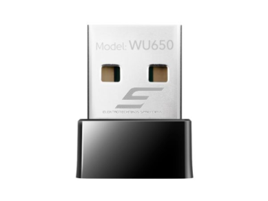Wi-Fi USB adapteris | stabili ir greita belaidžio tinklo jungtis | 2.4GHz + 5GHz | Mini USB 2.0 | 600Mbps | CUDY WU650