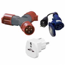 Adapteri (pārejas) mājsaimniecības | rūpnieciskai elektroapgādei Adapteri (pārejas) mājsaimniecības | rūpnieciskai elektroapgādei