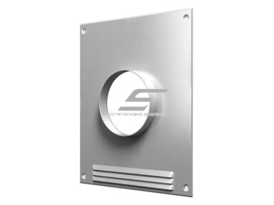 Adapteris | sieninė jungtis | ortakio tvirtinimui | vėdinimo | ventiliacijos sistemoms | su ventiliacijos grotelėmis ir flanšu | D140 | sidabrinė | metalinė | 14PMTP Adapteris | sieninė jungtis | ortakio tvirtinimui | vėdinimo | ventiliacijos sistemoms | su ventiliacijos grotelėmis ir flanšu | D140 | sidabrinė | metalinė | 14PMTP