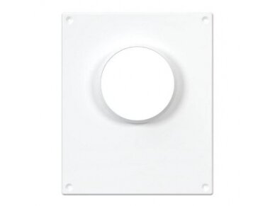 Adapteris | sieninė jungtis | ortakio tvirtinimui | vėdinimo | ventiliacijos sistemoms | su flanšu | D90 | balta | plieninė | 9MTP Adapteris | sieninė jungtis | ortakio tvirtinimui | vėdinimo | ventiliacijos sistemoms | su flanšu | D90 | balta | plieninė | 9MTP