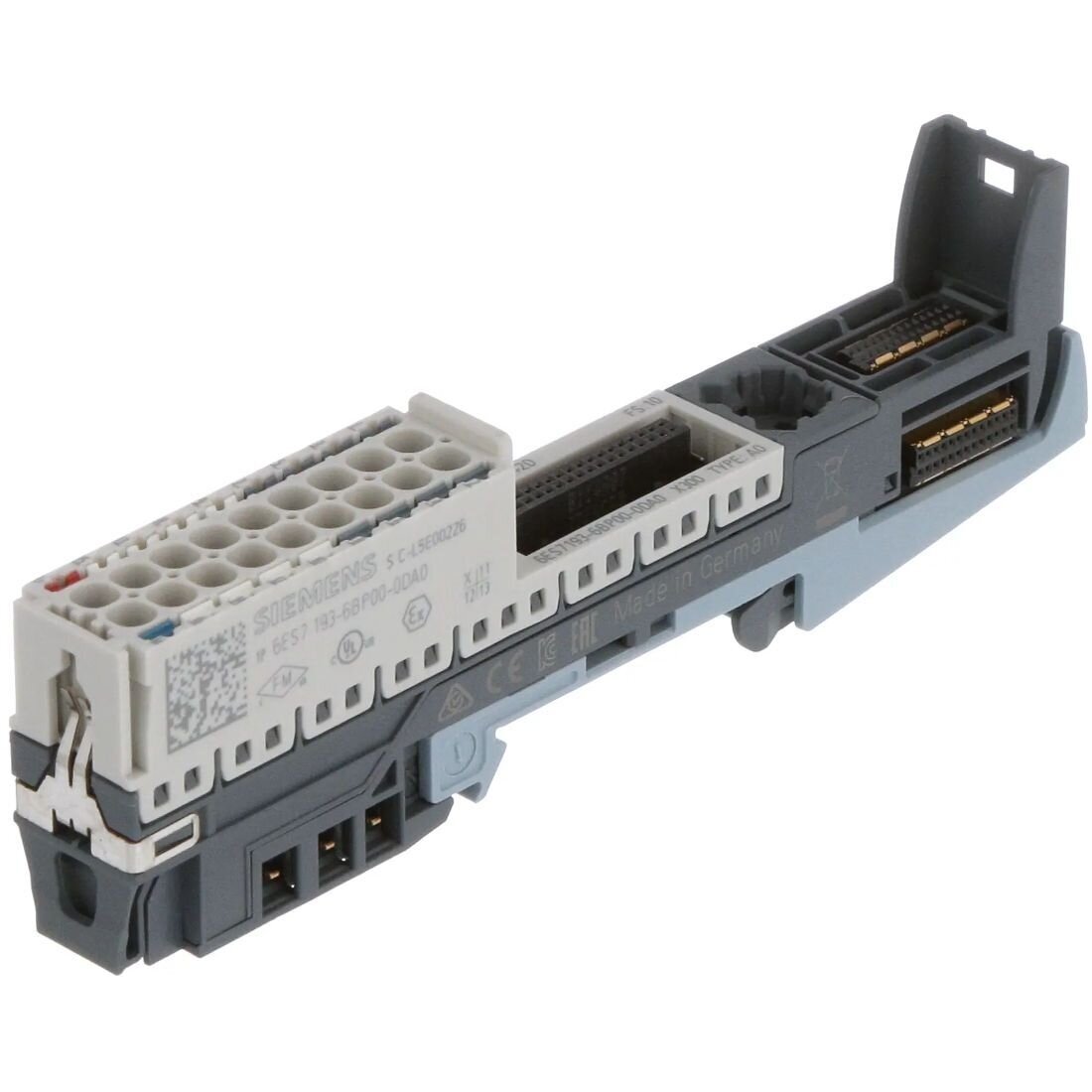 Baasmodul | 24VDC | BU15-P16+A0+2D | 6ES7193-6BP00-0DA0 Siemens 1 Baasmodul | 24VDC | BU15-P16+A0+2D | 6ES7193-6BP00-0DA0 Siemens 1