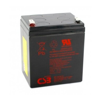 AGM Battery | 5Ah | 12V | 90x70x106mm | CSB AGM Battery | 5Ah | 12V | 90x70x106mm | CSB