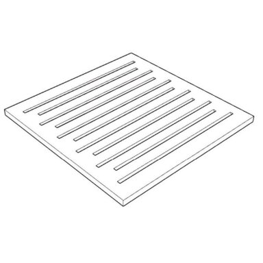 Akustiska | Skaņu absorbējoša PET plāksne | Līniju raksta reljefs | 300x300x9mm | Melna Akustiska | Skaņu absorbējoša PET plāksne | Līniju raksta reljefs | 300x300x9mm | Melna
