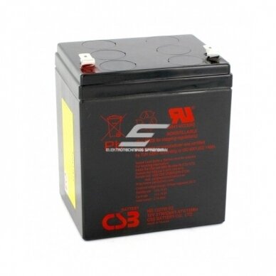 AGM aku | 5Ah | 12V | 90x70x106mm | CSB 1 AGM aku | 5Ah | 12V | 90x70x106mm | CSB 1