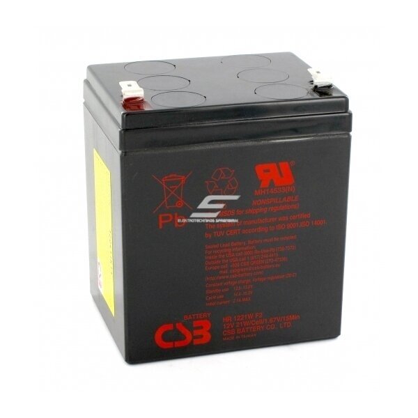 AGM aku | 5Ah | 12V | 90x70x106mm | CSB 1 AGM aku | 5Ah | 12V | 90x70x106mm | CSB 1