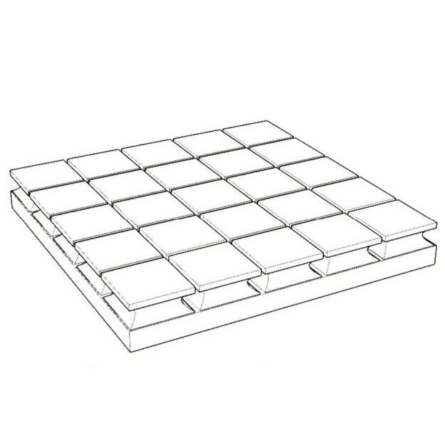 Akustiska | Skaņu absorbējoša putu panele | 5x5 Kvadrātveida reljefs | 300x300x50mm | Melna 1 Akustiska | Skaņu absorbējoša putu panele | 5x5 Kvadrātveida reljefs | 300x300x50mm | Melna 1