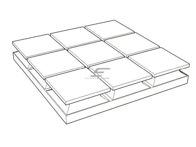 Akustinė | garsą sugerianti porolono plokštė | 3x3 kvadrato formos reljefas | 300x300x50mm | juoda 1 Akustinė | garsą sugerianti porolono plokštė | 3x3 kvadrato formos reljefas | 300x300x50mm | juoda 1