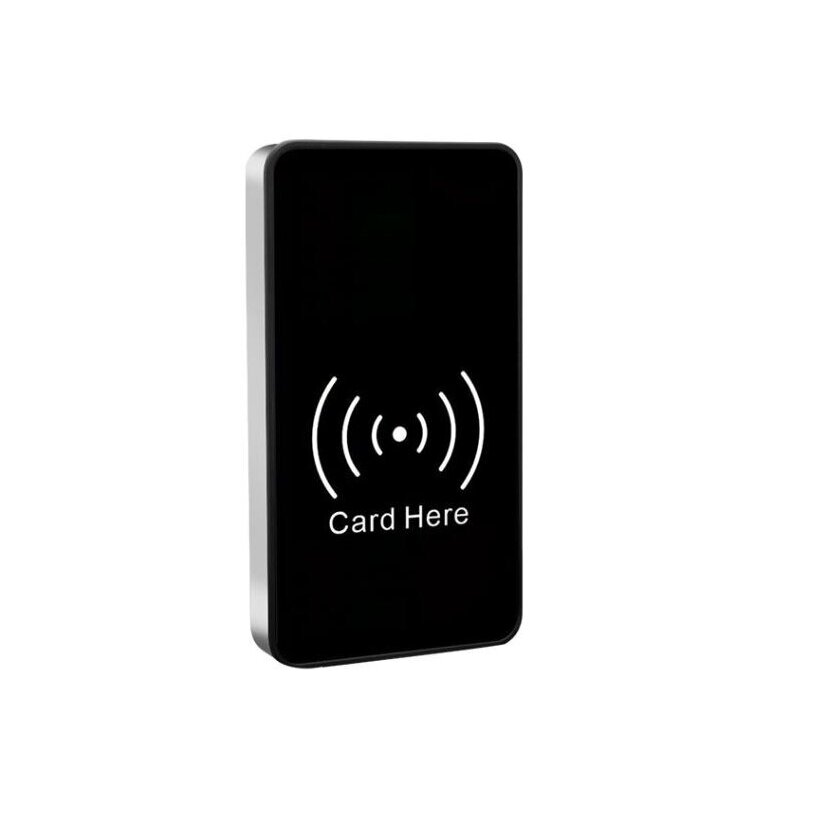 Electronic lock with reader | for lockers | unlockable with an IC wristband | RFID | 107x57x14mm | silver