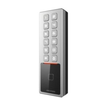 Kaardi luger klaviatuuri ja kaameraga | 12VDC | Hikvision DS-K1T805EBWX Kaardi luger klaviatuuri ja kaameraga | 12VDC | Hikvision DS-K1T805EBWX
