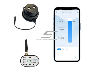 Išmanus bekontaktis skysčių lygio jutiklis | 10cm-2,9m | 90-250V | RF433MHz | Tuya | Wi-Fi | IP67 Išmanus bekontaktis skysčių lygio jutiklis | 10cm-2,9m | 90-250V | RF433MHz | Tuya | Wi-Fi | IP67