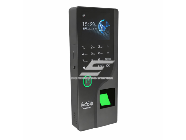 Biometrinis prieigos ir darbo laiko kontrolės terminalas | piršto atspaudas | 187x75x29 mm | Wi-Fi | debesijos sistema Biometrinis prieigos ir darbo laiko kontrolės terminalas | piršto atspaudas | 187x75x29 mm | Wi-Fi | debesijos sistema