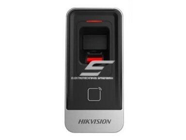 Antivandalinis | biometrinis pirštų atspaudų skaitytuvas | 12VDC | 132x62x44mm | IP65 | Hikvision | DS-K1201AMF Antivandalinis | biometrinis pirštų atspaudų skaitytuvas | 12VDC | 132x62x44mm | IP65 | Hikvision | DS-K1201AMF