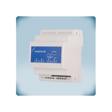 Analog signal to Modbus RTU converter | 4 inputs 0-10VDC/0-20mA/PWM + 4 inputs 0-10VDC/0-20mA | 24VDC PoM | DIN rail | IP30 | Sentera Controls | DADCM-08 Analog signal to Modbus RTU converter | 4 inputs 0-10VDC/0-20mA/PWM + 4 inputs 0-10VDC/0-20mA | 24VDC PoM | DIN rail | IP30 | Sentera Controls | DADCM-08