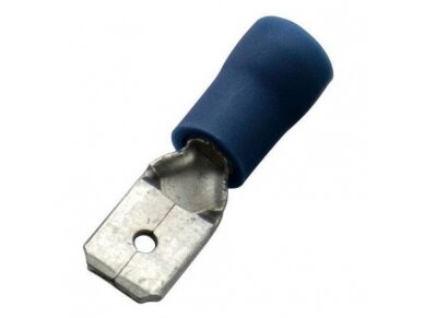 Antgalis | kištukas (male) | 1,5–2,5mm² | 6,3x0,8 | mėlynas | 260424 | 4011923089443