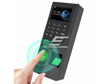 Biometrinis prieigos ir darbo laiko kontrolės terminalas | piršto atspaudas | 187x75x29 mm | Wi-Fi | debesijos sistema 1 Biometrinis prieigos ir darbo laiko kontrolės terminalas | piršto atspaudas | 187x75x29 mm | Wi-Fi | debesijos sistema 1